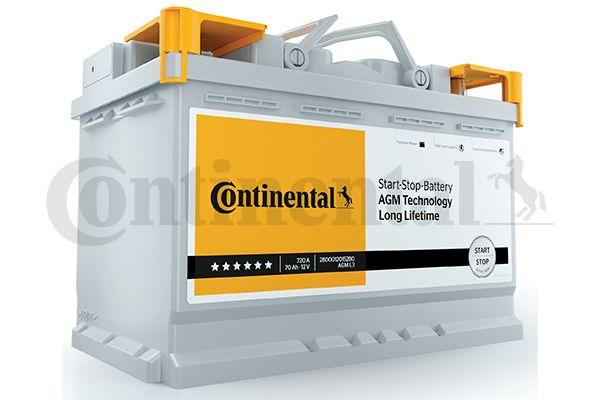 Continental 2800012006280 Start-Stop Batterie 12V 70Ah 720A B13