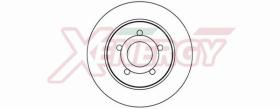 AP XENERGY X601065 - DISCO FRENO POST FORD FOCUS C-MAX