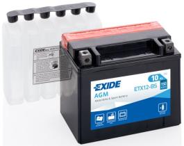 BATERIAS EXIDE ETX12BS - BATERIA 12V 10AH 150A +I 150X90X130 AGM