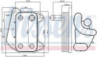 NISSEN 90622 - RADIADOR ACEITE MERCEDES SPRINTER W