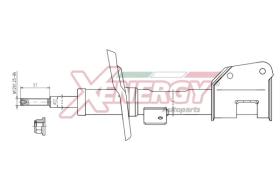 AP XENERGY X730339 - AMORTIGUADOR FIAT STILO ANT GAS