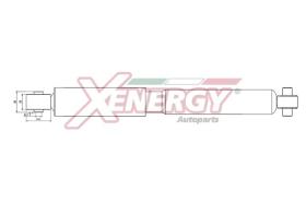AP XENERGY X452344 - AMORTIGUADOR FIAT STILO MULTIWAGON POS GAS