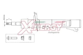 AP XENERGY X399333 - AMORTIGUADOR FORD FUSION GAS ANT SX