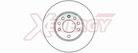 AP XENERGY X602161 - DISCO FRENO ANT.D.2 85 N.CROM/VECT