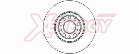 AP XENERGY X602008 - DISCO FRENO ALFA ROMEO 159