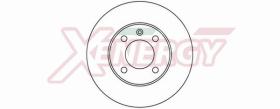 AP XENERGY X601040 - DISCO FRENO ANT.SP.12 A.80-GOLF/D