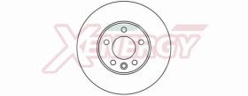 AP XENERGY X602190 - DISCO FRENO ANT VOLKSWAGEN TOUAREG