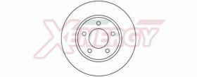 AP XENERGY X602133 - DISCO FRENO CHRYSLER VOYAGER III (RG)
