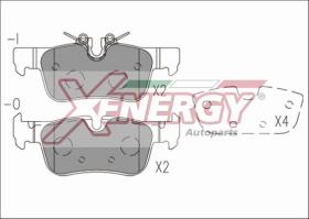 AP XENERGY X41275 - PASTILLAS BMW MINI