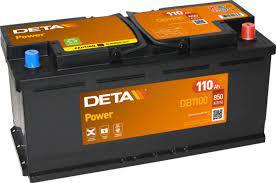 DETA BATERIAS DB1100 -  Batería de arranque Deta Power 110ah