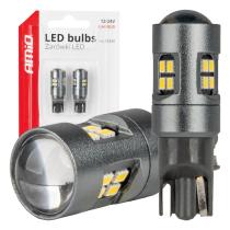 AMIO 04234 - LED CANBUS T10 W5W 16SMD 2016 BOMBILLAS BLANCAS 12V/24V