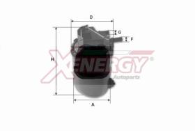 AP XENERGY X1509500 - FILTRO DE COMBUSTIBLE NISSAN