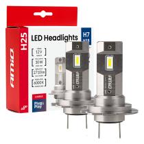 AMIO 04712 - Kit LED Serie H25 CANBUS H7 H18 12V 30W AMIO
