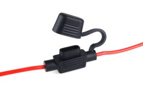 AMIO 02336 - PORTAFUSIBLE MINI CON CABLE 30 CM