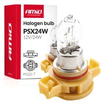 AMIO 04411 - BOMBILLA HALÓGENA PSX24W PG20-7 12V 24W AMIO