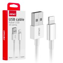 AMIO 03895 - CABLE USB A LIGHTNING 2A 100CM FULLLINK AMIO