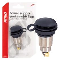 AMIO 04462 - TOMA DE CORRIENTE ADICIONAL CON TAPA ROSCADA 250W 12V 24V