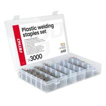 AMIO 04743 - JUEGO DE GRAPAS PARA SOLDADURA DE PLÁSTICO 3000 PIEZAS