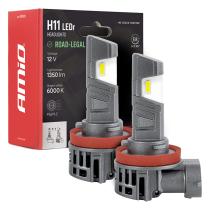 AMIO 05120 - BOMBILLAS LEDR PARA COCHE CON HOMOLOGACIÓN VIAL R37  H11