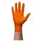 AMIO MER70762 - GUANTE DE NITRILO MERCATOR GOGRIP NARANJA 4 UNIDADES TALLA M