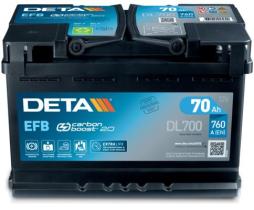 BATERIAS AGM / EFB / START STOP  DETA BATERIAS